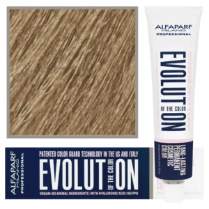 Alfaparf Evolution - wegańska farba do koloryzacji włosów, 60ml 9 | Bardzo Jasny Naturalny Blond