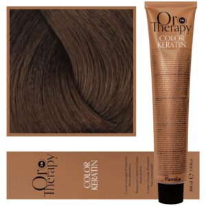 Fanola Oro Therapy - farba do włosów bez amoniaku, pełna paleta kolorów 6,0 | Ciemny Blond