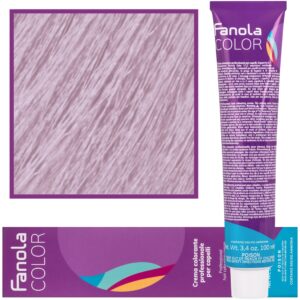 Fanola Crema Color farba - profesjonalny krem koloryzujący, 100 ml 10.2F | Platynowy Blond Fantazyjny Fiolet