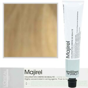 Loreal Majirel - profesjonalna farba do włosów, paleta kolorów, 50ml 10 Bardzo Bardzo Jasny Blond