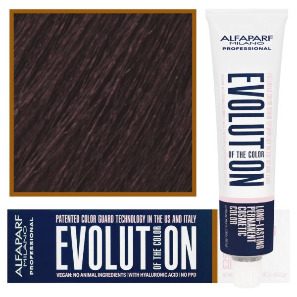 Alfaparf Evolution - wegańska farba do koloryzacji włosów, 60ml 6,35 | Ciemny Złocisty Mahoniowy Blond
