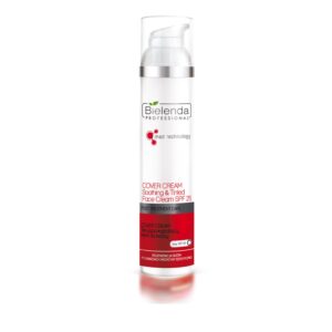 Bielenda Professional POST TREATMENT CARE - COVER CREAM Tonująco - łagodzący krem do twarzy SPF 25
