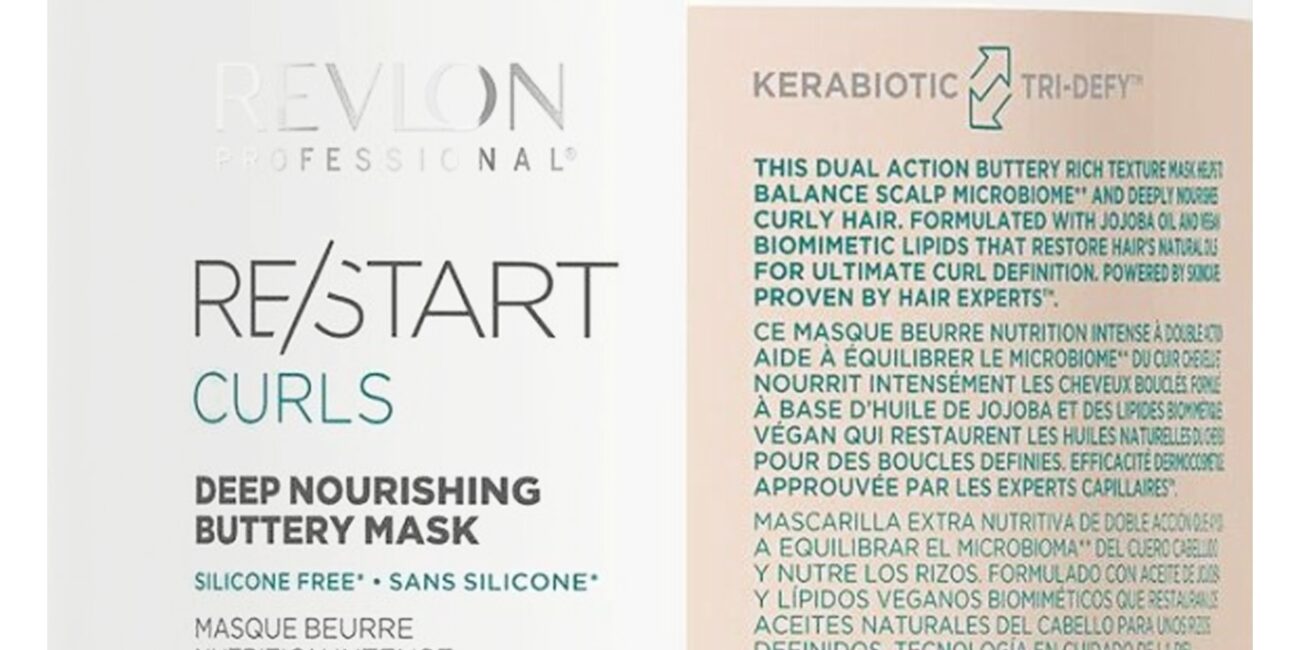 Revlon Restart Curls Nourishing Mask - odżywcza maska do włosów kręconych, 500ml
