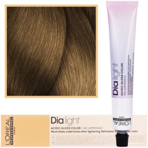 Loreal Dia Light - profesjonalna farba do włosów, 50ml 7.3 Blond Złocisty