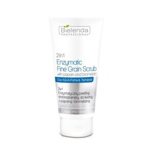 Bielenda Professional  Enzymatyczny peeling drobnoziarnisty do twarzy z papainą i bromelainą 2 w 1