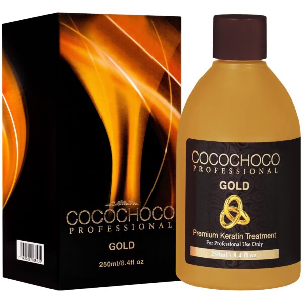 CocoChoco GOLD keratyna premium do prostowania i odbudowy 250ml