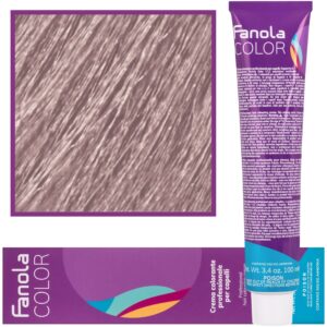 Fanola Crema Color farba - profesjonalny krem koloryzujący, 100 ml 12.2 | Super Platynowy Blond Perła Extra