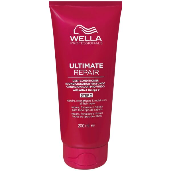 Wella Ultimete Repair Conditioner - regenerująca odżywka do włosów zniszczonych, 200ml