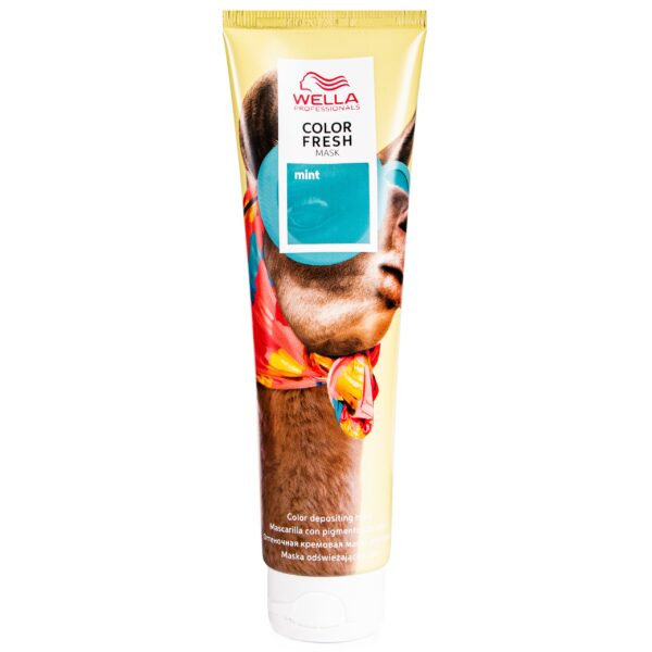 Wella Color Fresh Mint Mask 150ml wydłuża efekt koloryzacji