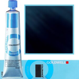 Goldwell Colorance - profesjonalna farba do półtrwałej koloryzacji, 60ml 2A | Ciemna Popielata Czerń