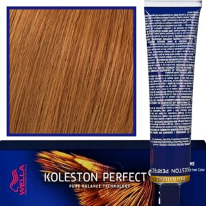 Wella Koleston Perfect Me profesjonalna farba do koloryzacji włosów 60ml 8/04 Naturalny Czerwony Jasny Blond