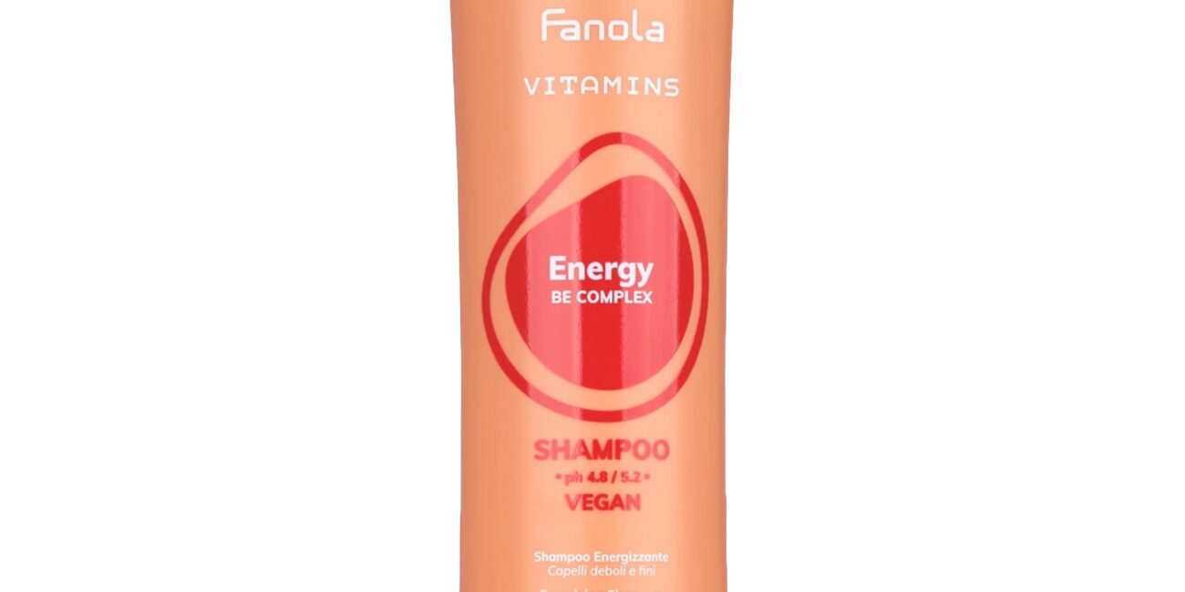 Fanola Vitamins Energy - szampon energetyzujący do włosów wypadających, 350ml