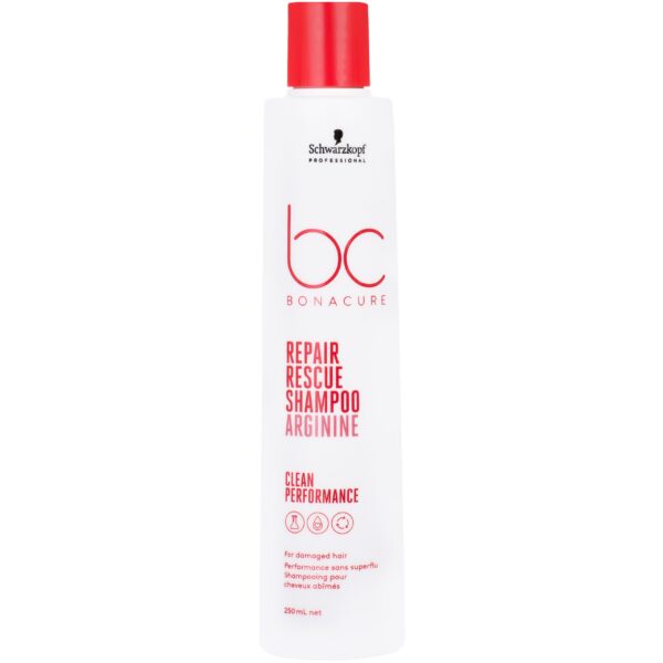 Schwarzkopf BC Repair Rescue Shampoo Arginine - szampon do codziennej pielęgnacji włosów 250ml