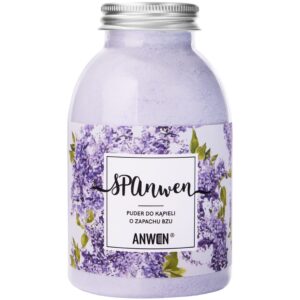 Anwen Puder Kąpielowy Bez - relaksujący puder do kąpieli o zapachu bzu, 200g