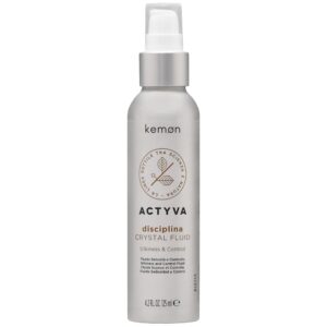 Kemon Actyva Disciplina Crystal - wygładzający fluid do włosów kręconych, 125ml