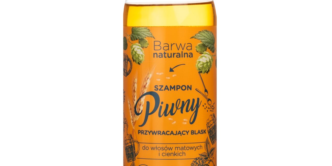 Barwa Naturalna Szampon Piwny Przywracający Blask 300 ml