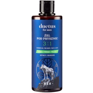 Duetus For Men - odżywczy żel pod prysznic dla mężczyzn 3w1, 300ml