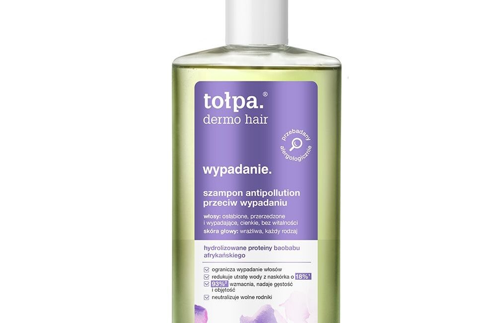 tołpa. wypadanie szampon antipollution przeciw wypadaniu, 250 ml