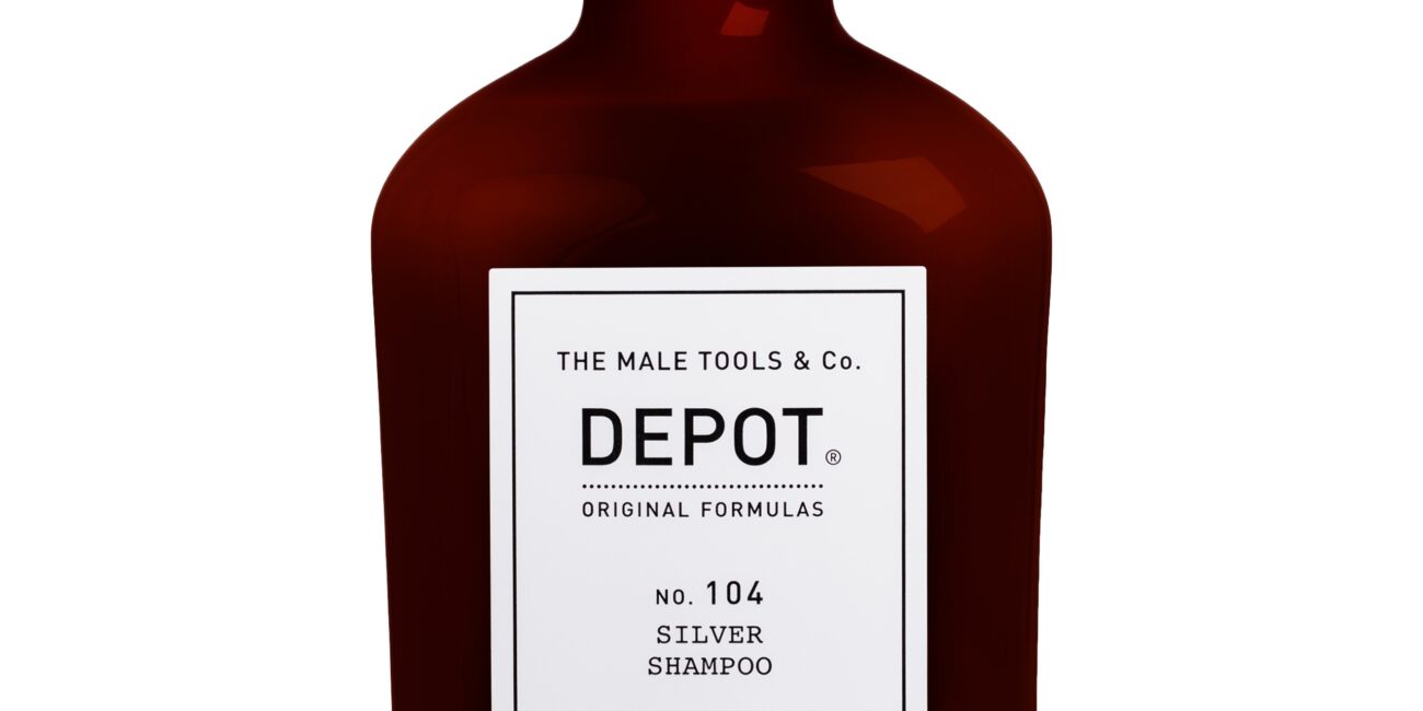 Depot NO. 104 Silver - szampon do włosów siwych i rozjaśnianych dla mężczyzn, 250ml