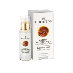 Booster rozświetlający REISHI i RÓŻENIEC GÓRSKI na dzień 30 ml