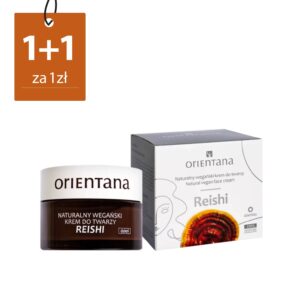 Naturalny wegański krem do twarzy REISHI na dzień 50 ml