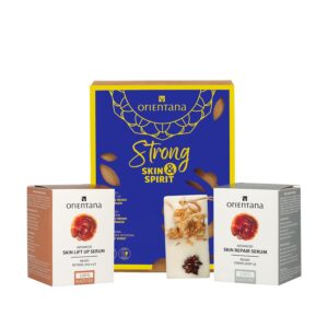 Zestaw prezentowy kosmetyków Strong skin & spirit 3 produkty