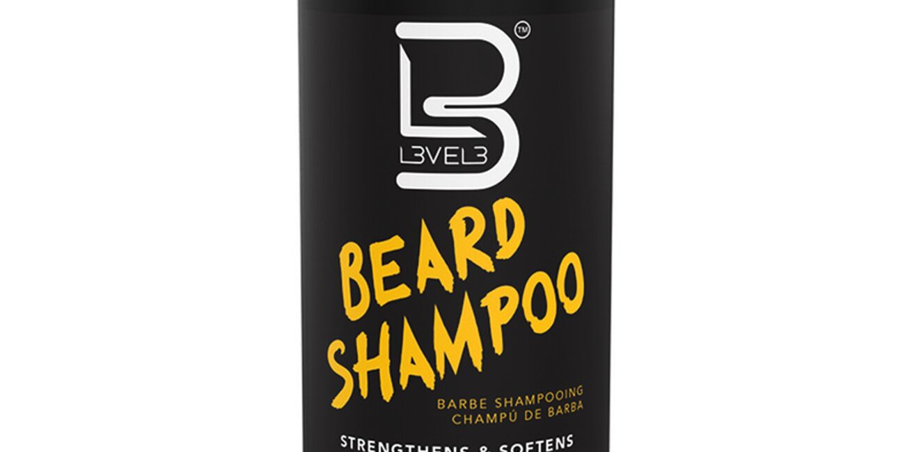 L3VEL3 Beard Shampoo - nawilżający szampon do brody z ekstraktem z rumianku, 150ml