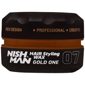 Nishman Hair Styling Wax Gold One - wosk stylizujący do włosów, 150ml
