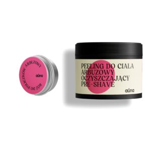 zestaw ARBUZOWE duo | róż do policzków + peeling do ciała
