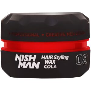 Nishman 09 Hair Styling Wax - pomada o zapachu coli do stylizacji włosów, 150ml