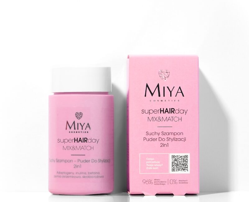 Suchy Szampon – Puder Do Stylizacji 2in1 | Miya Cosmetics