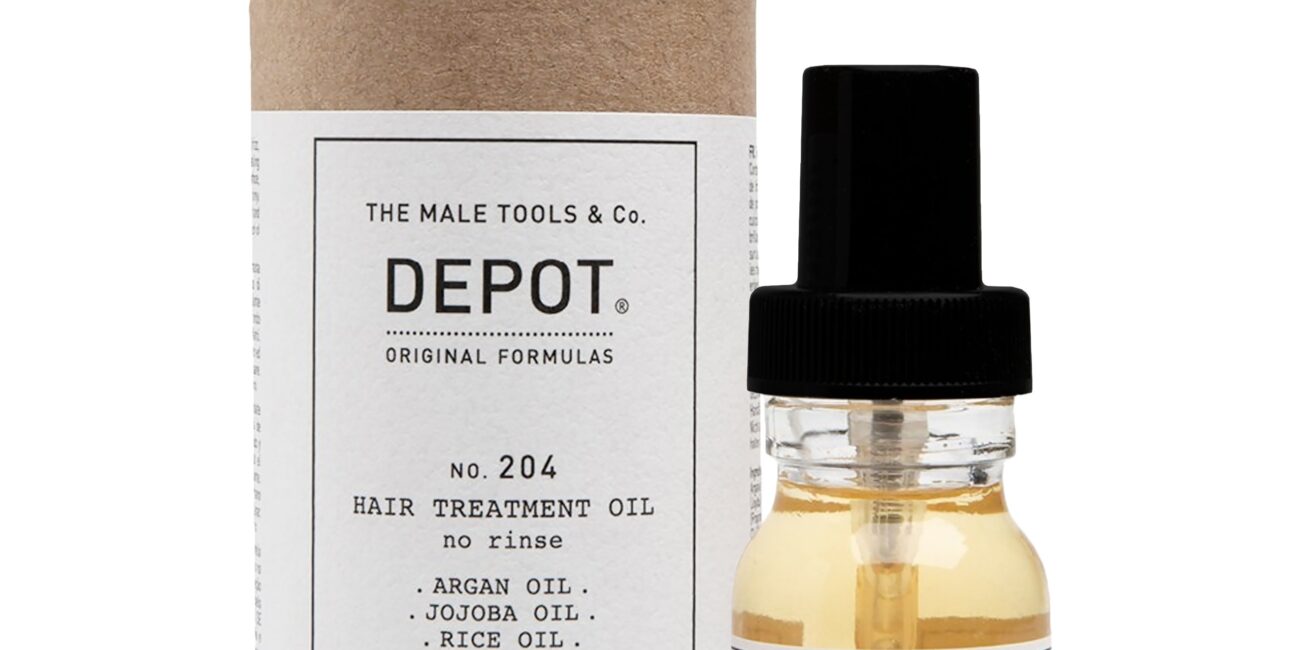 Depot NO. 204 Hair Treatment Oil – odżywczy olejek do pielęgnacji włosów dla mężczyzn, 30ml