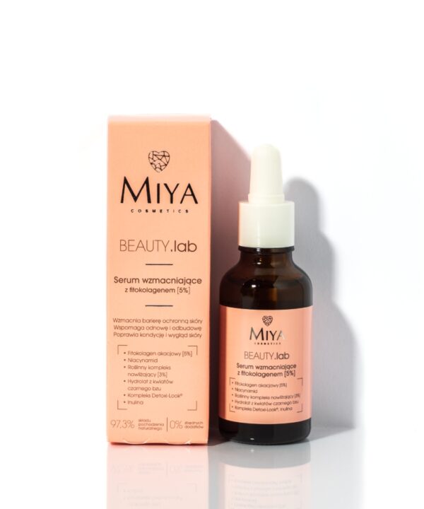 Serum wzmacniające z fitokolagenem do skóry | Miya Cosmetics