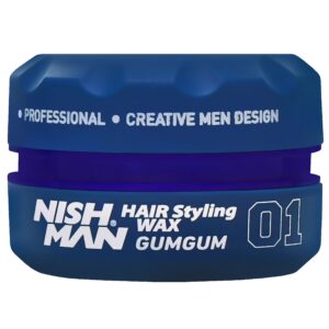 Nishman 01 Hair Styling Wax Gumgum - wosk do stylizacji włosów, 150ml