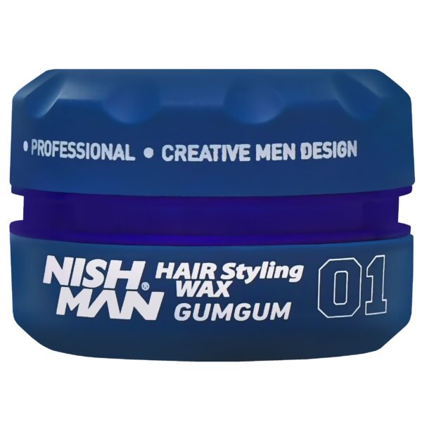 Nishman 01 Hair Styling Wax Gumgum - wosk do stylizacji włosów, 150ml