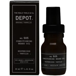 Depot NO. 505 Mysterio Vanilla Beard Oil - olejek do brody o zapachu wanilii, 30ml