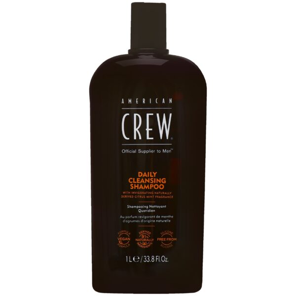 American Crew Daily Cleansing - głęboko oczyszczający szampon do włosów, 1000ml