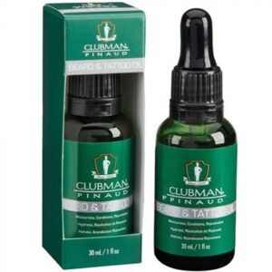 Clubman Beard and Tattoo Oil olejek do brody i tatuażu 30ml