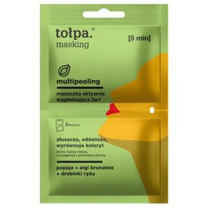 tołpa. masking maseczka aktywnie wygładzająca 3w1, 2x5 ml