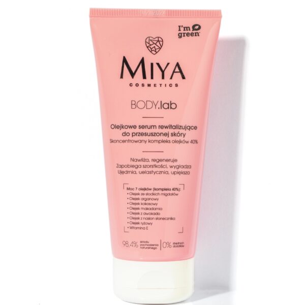 Olejkowe serum rewitalizujące do suchej skóry | Miya Cosmetics