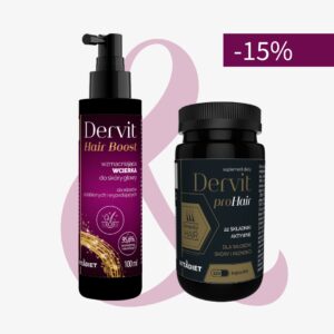 Dervit Zestaw wzmacniający-odżywczy Hair Boost & ProHair