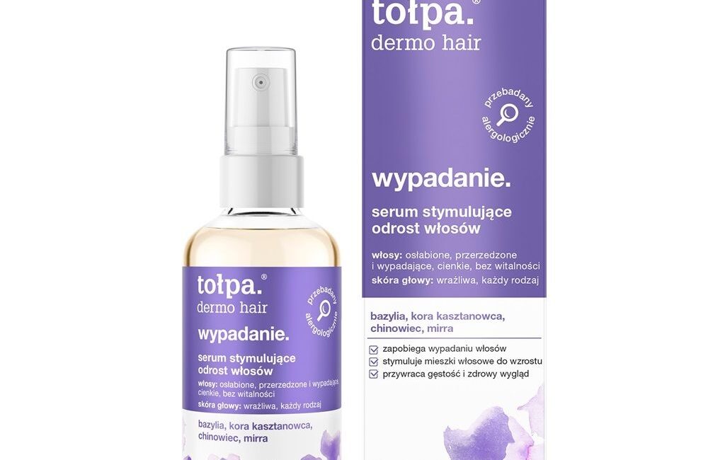 tołpa. wypadanie serum stymulujące odrost włosów, 100 ml
