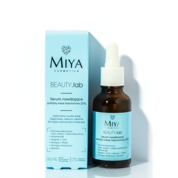 Serum nawilżające z kwasem hialuronowym | Miya Cosmetics