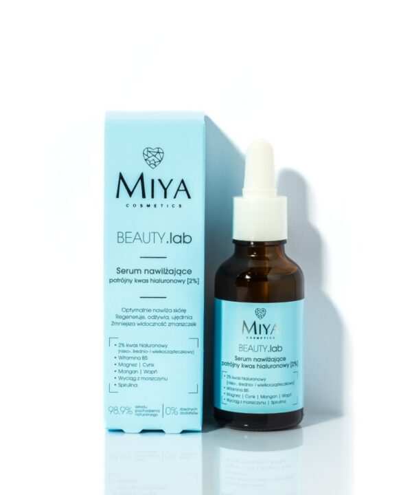 Serum nawilżające z kwasem hialuronowym | Miya Cosmetics