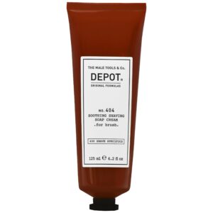 Depot NO. 404 Soothing Shaving Soap Cream - łagodzące mydło do golenia w kremie, 125ml