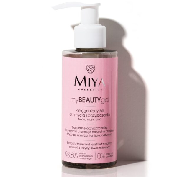 Pielęgnujący żel do mycia i oczyszczania | Miya Cosmetics