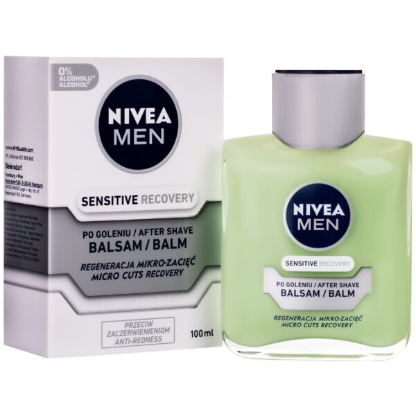Nivea Men Sensitive Recovery – regenerujący balsam po goleniu dla mężczyzn, 100ml