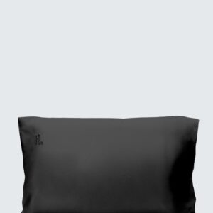 Silky Bamboo Pillowcase, Jet Black