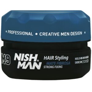 Nishman M9 Fibre Matte Wax - włóknisty wosk do stylizacji fryzur, 100ml
