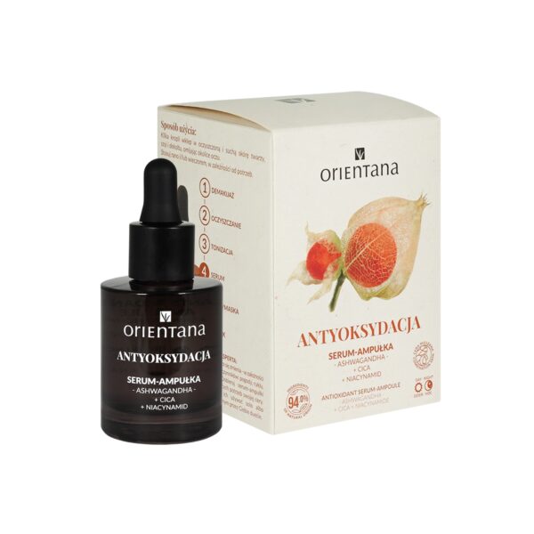 Antyoksydacyjne serum-ampułka ASHWAGANDHA CICA NIACYNAMID 30 ml